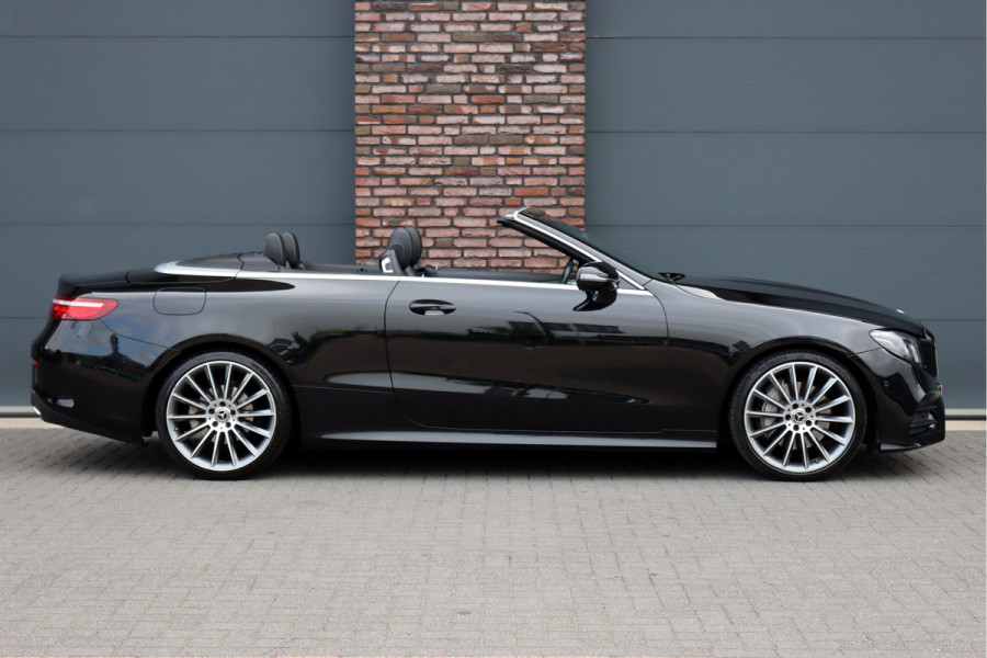 Mercedes-Benz E-Klasse Cabrio 200 AMG Line Premium Aut9 | Airscarf | Burmester | Memory | HUD | Surround Camera | Dodehoekassistent | Intelligent Light System | Cabrioletcomfortpakket |