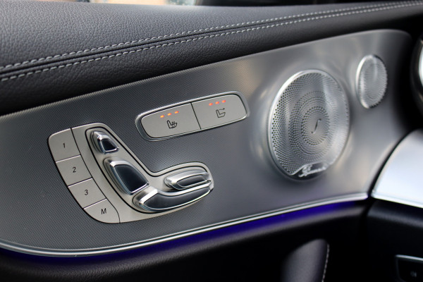 Mercedes-Benz E-Klasse Cabrio 200 AMG Line Premium Aut9 | Airscarf | Burmester | Memory | HUD | Surround Camera | Dodehoekassistent | Intelligent Light System | Cabrioletcomfortpakket |
