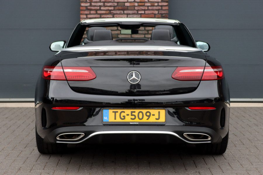 Mercedes-Benz E-Klasse Cabrio 200 AMG Line Premium Aut9 | Airscarf | Burmester | Memory | HUD | Surround Camera | Dodehoekassistent | Intelligent Light System | Cabrioletcomfortpakket |