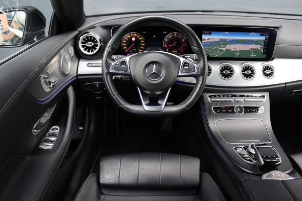 Mercedes-Benz E-Klasse Cabrio 200 AMG Line Premium Aut9 | Airscarf | Burmester | Memory | HUD | Surround Camera | Dodehoekassistent | Intelligent Light System | Cabrioletcomfortpakket |