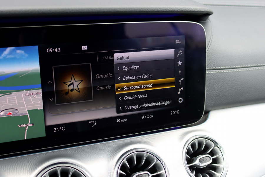 Mercedes-Benz E-Klasse Cabrio 200 AMG Line Premium Aut9 | Airscarf | Burmester | Memory | HUD | Surround Camera | Dodehoekassistent | Intelligent Light System | Cabrioletcomfortpakket |