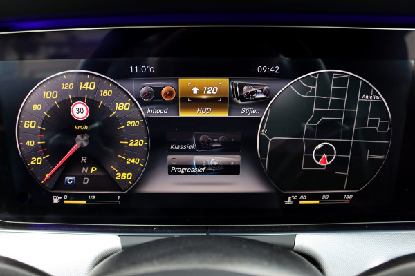 Mercedes-Benz E-Klasse Cabrio 200 AMG Line Premium Aut9 | Airscarf | Burmester | Memory | HUD | Surround Camera | Dodehoekassistent | Intelligent Light System | Cabrioletcomfortpakket |