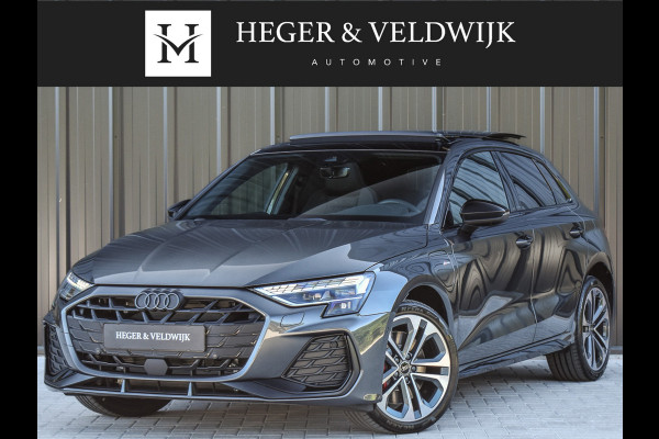 Audi A3 Sportback 45 TFSI e S EDITION COMPETITION | PANORAMADAK | S-SEATS | ADAPTIVE CRUISE | SONOS SOUND | CAMERA | BLACK-OPTIC | AMBIA
