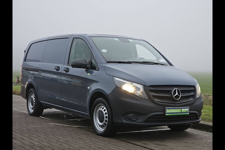 Mercedes-Benz eVito eVito L2 35Kwh CarPlay Airco 100%-Elektrisch Emissievrij Deuren Pdc!