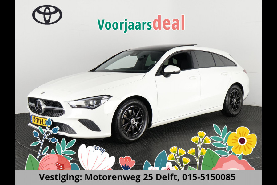 Mercedes-Benz CLA-Klasse SHOOTING BRAKE 180 BUSINESS AUTOM.NL AUTO 1e EIG BLACKLINE PANODAK. WIDESCREEN. GARANTIE TOT 2 JAAR*