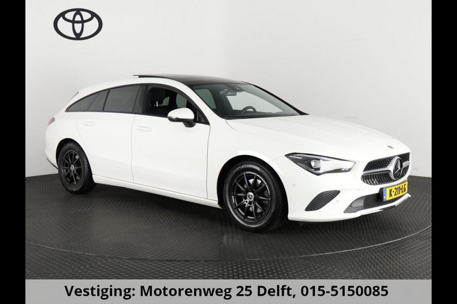 Mercedes-Benz CLA-Klasse SHOOTING BRAKE 180 BUSINESS AUTOM.NL AUTO 1e EIG BLACKLINE PANODAK. WIDESCREEN. GARANTIE TOT 2 JAAR*