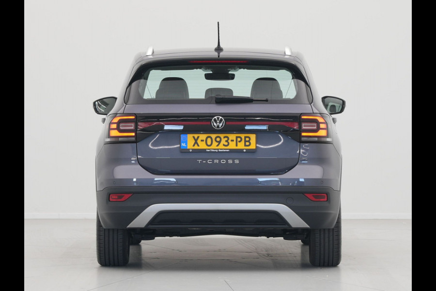 Volkswagen T-Cross 1.0 TSI 110pk DSG Style Navigatie Carplay LED PDC Sfeerverlichting 95