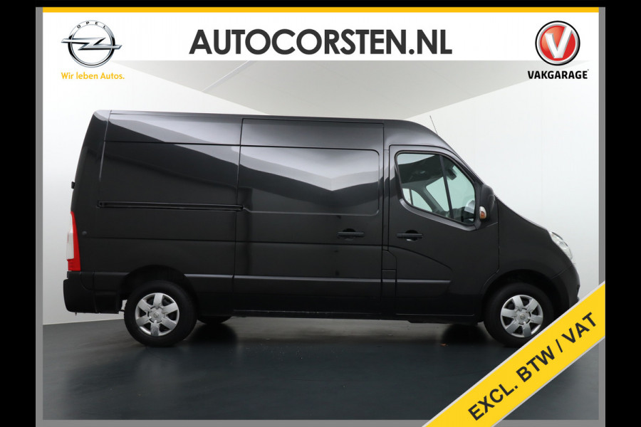 Opel Movano 2.3CDTI L2H2 3-Persoons Navi Ecc Camera Cruise Control Bluetooth Regen/Lichtsensor Pdc Betonplex vloer Lat om Lat betimmering Schuifdeur Navigatiepakket EURO 6 Y