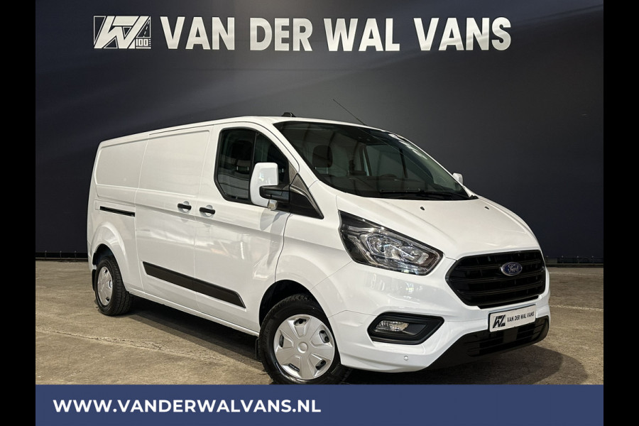 Ford Transit Custom 2.0 TDCI L2H1 Euro6 Airco | Camera | Navigatie | Android Auto | Cruisecontrol | LED Stoelverwarming, Verwarmde voorruit, Parkeersensoren, 2800kg trekvermogen, Bijrijdersbank