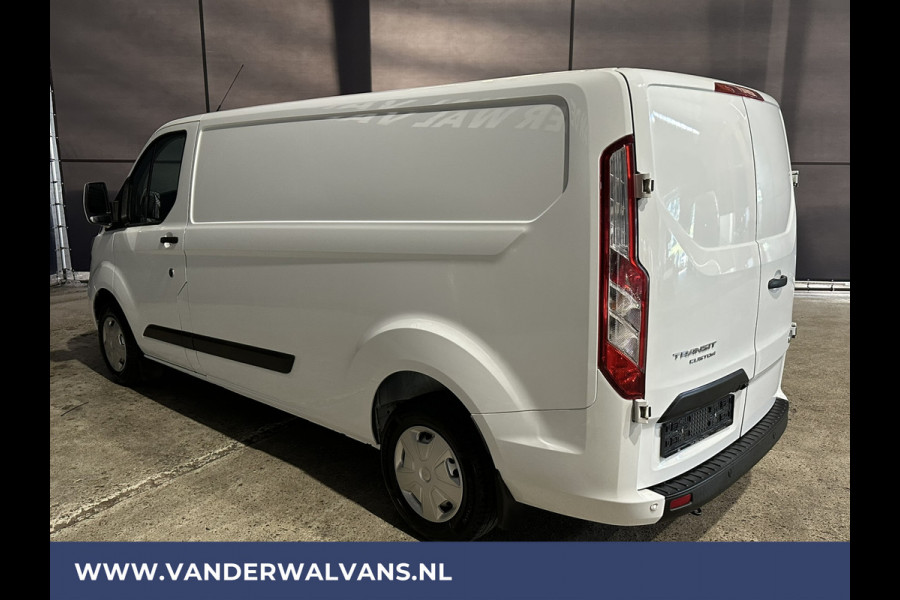 Ford Transit Custom 2.0 TDCI L2H1 Euro6 Airco | Camera | Navigatie | Android Auto | Cruisecontrol | LED Stoelverwarming, Verwarmde voorruit, Parkeersensoren, 2800kg trekvermogen, Bijrijdersbank