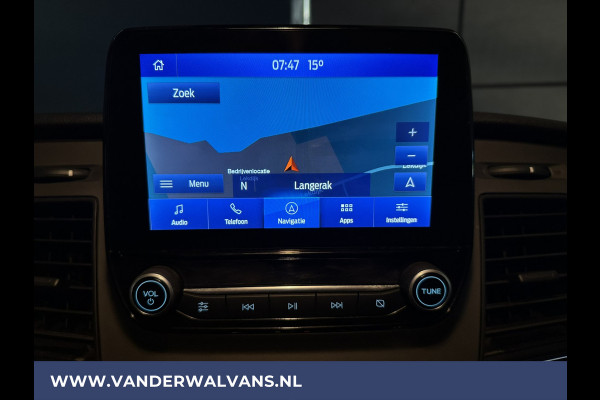 Ford Transit Custom 2.0 TDCI L2H1 Euro6 Airco | Camera | Navigatie | Android Auto | Cruisecontrol | LED Stoelverwarming, Verwarmde voorruit, Parkeersensoren, 2800kg trekvermogen, Bijrijdersbank