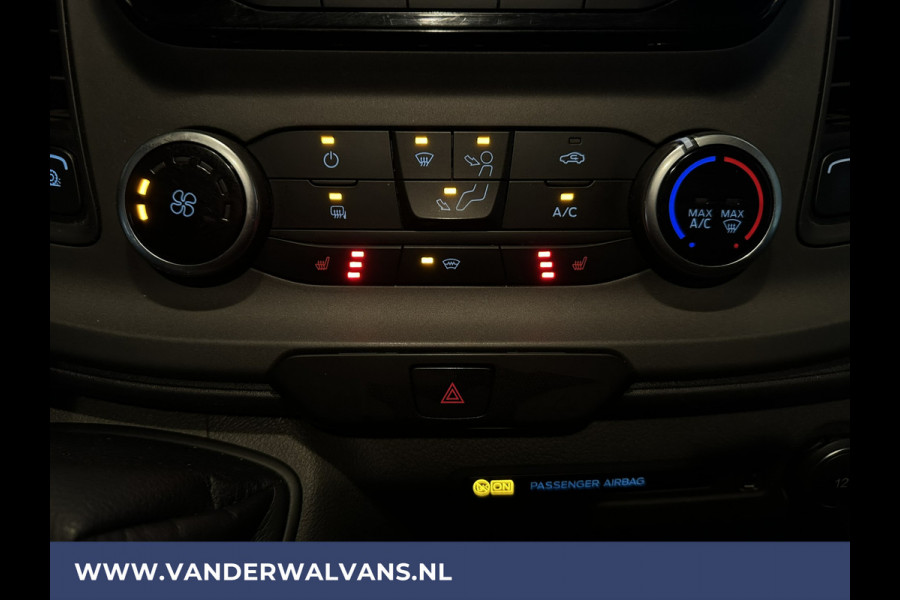 Ford Transit Custom 2.0 TDCI L2H1 Euro6 Airco | Camera | Navigatie | Android Auto | Cruisecontrol | LED Stoelverwarming, Verwarmde voorruit, Parkeersensoren, 2800kg trekvermogen, Bijrijdersbank