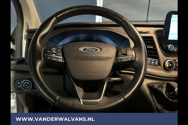 Ford Transit Custom 2.0 TDCI L2H1 Euro6 Airco | Camera | Navigatie | Android Auto | Cruisecontrol | LED Stoelverwarming, Verwarmde voorruit, Parkeersensoren, 2800kg trekvermogen, Bijrijdersbank