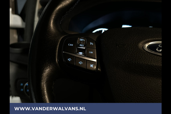 Ford Transit Custom 2.0 TDCI L2H1 Euro6 Airco | Camera | Navigatie | Android Auto | Cruisecontrol | LED Stoelverwarming, Verwarmde voorruit, Parkeersensoren, 2800kg trekvermogen, Bijrijdersbank