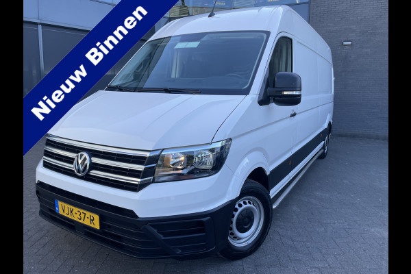 Volkswagen Crafter 35 2.0 TDI L4H3 Highline Airco - parkeersensoren achter - cruise control - zijschuifdeur rechts - tussenschot volledig - Ideaal voor camper
