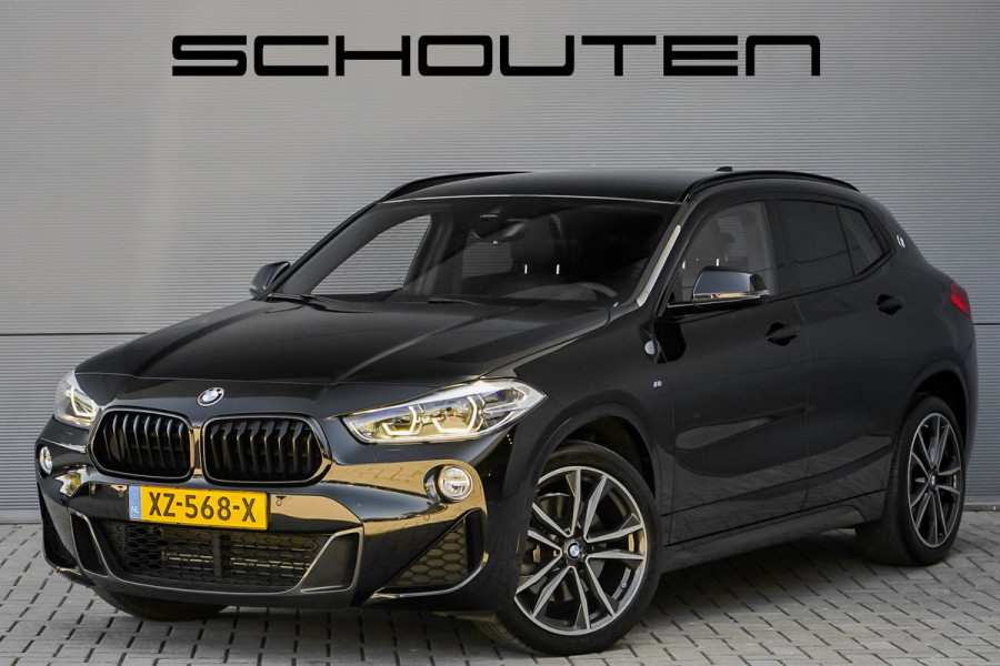 BMW X2 sDrive20i M-Sport Shadow Leder Camera Trekhaak Stuurverwarming 19"