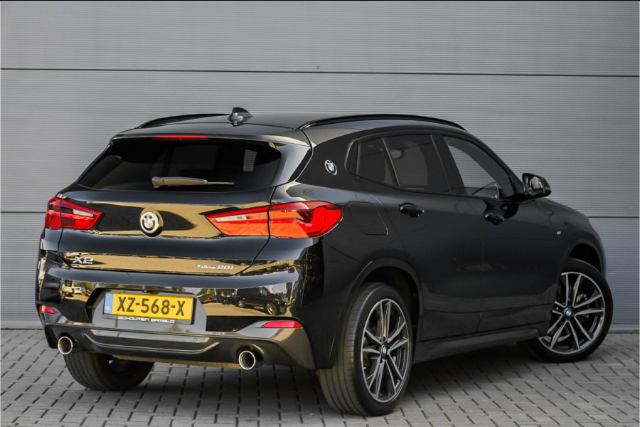 BMW X2 sDrive20i M-Sport Shadow Leder Camera Trekhaak Stuurverwarming 19"