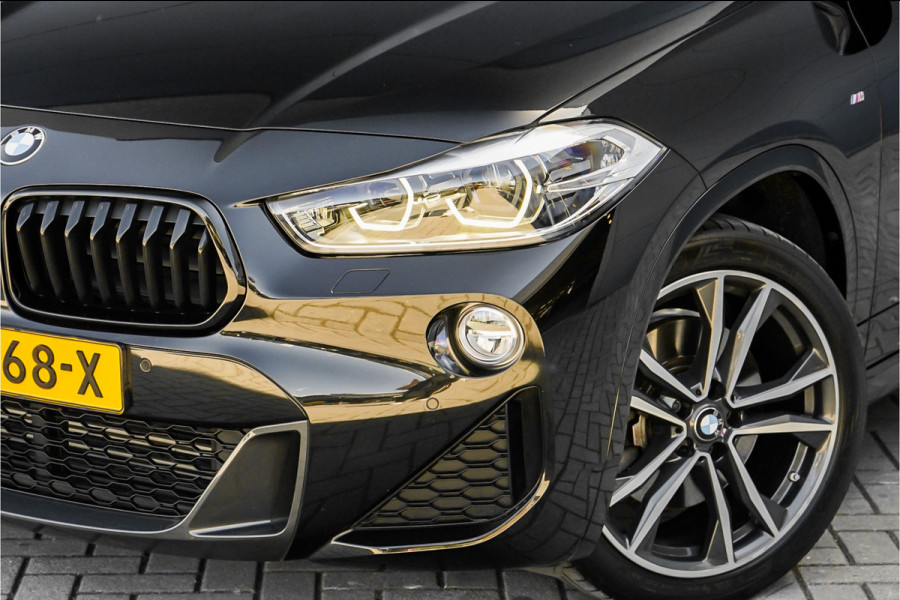 BMW X2 sDrive20i M-Sport Shadow Leder Camera Trekhaak Stuurverwarming 19"