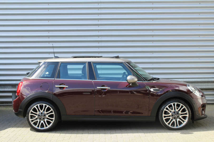 MINI Cooper 1.5 136pk Chili AUTOMAAT 59.355km NL-Auto NAP Panoramadak Clima Cruise Navi HUD Harman&Kardon LMV