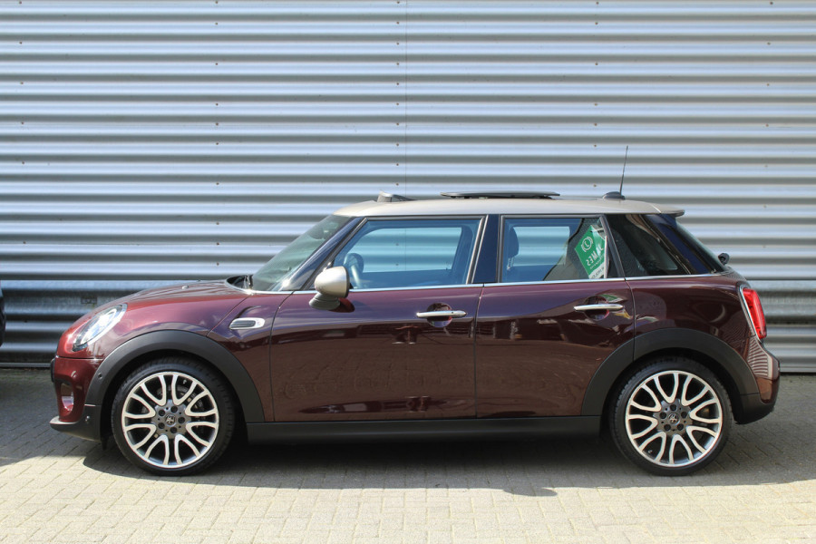 MINI Cooper 1.5 136pk Chili AUTOMAAT 59.355km NL-Auto NAP Panoramadak Clima Cruise Navi HUD Harman&Kardon LMV