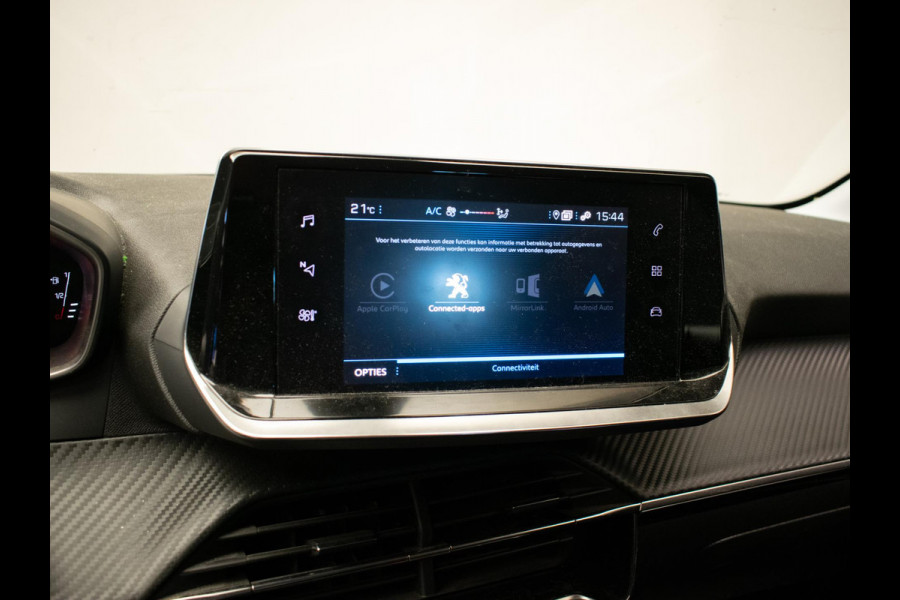 Peugeot 208 1.2 PureTech Active Sport (APPLE CARPLAY,NAVI,CRUISE,LED,LEDER,LANE ASSIST,DAB,SPORTSTOELEN,NIEUWE APK,NETTE STAAT)