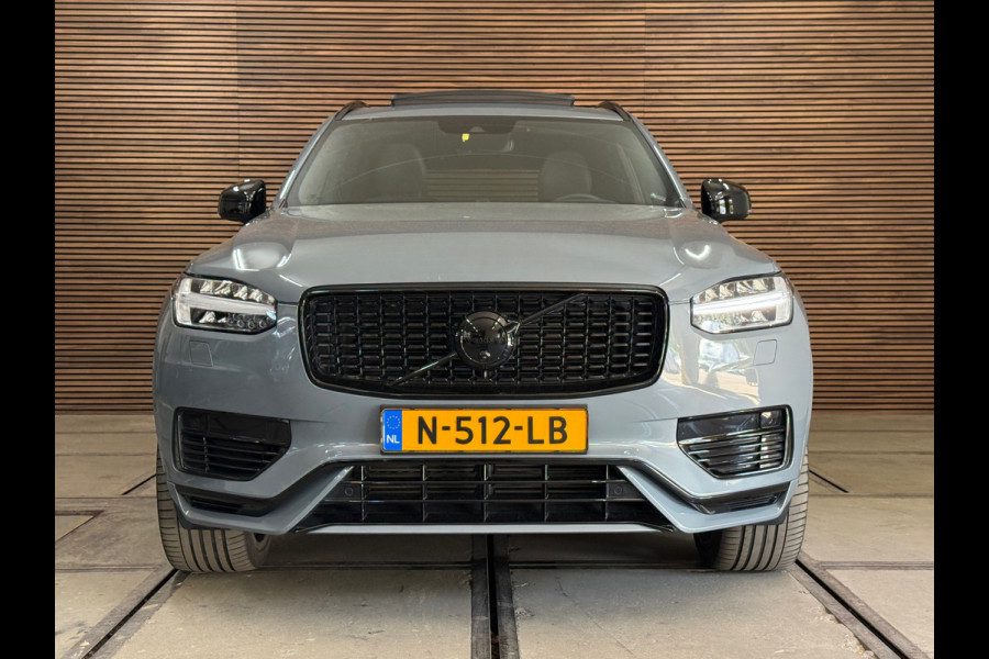 Volvo XC90 2.0 T8 Recharge AWD R-Design | Ultimate Dark Edition | Heico-sportuitlaten | 7p | Pano | 360° Camera | Thunder Grey