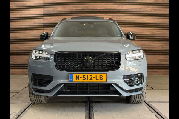 Volvo XC90 2.0 T8 Recharge AWD R-Design | Ultimate Dark Edition | Heico-sportuitlaten | 7p | Pano | 360° Camera | Thunder Grey