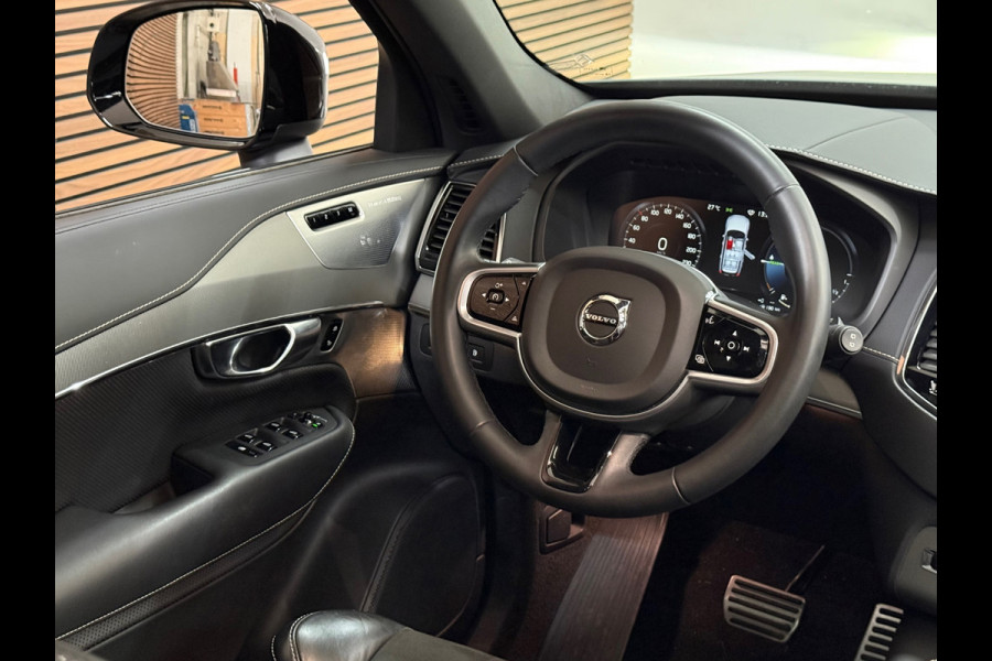Volvo XC90 2.0 T8 Recharge AWD R-Design | Ultimate Dark Edition | Heico-sportuitlaten | 7p | Pano | 360° Camera | Thunder Grey