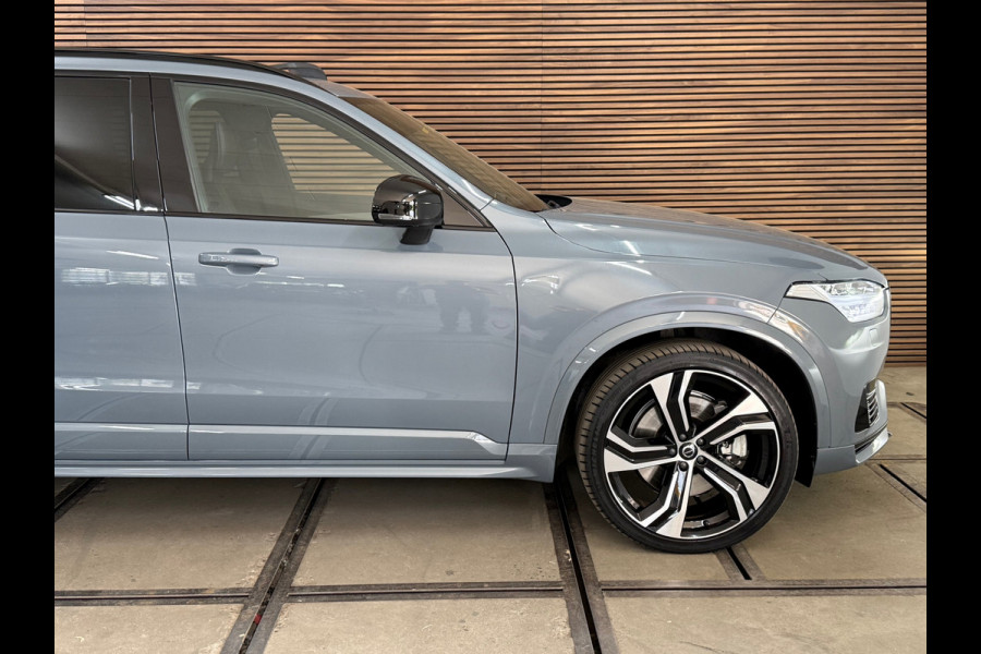 Volvo XC90 2.0 T8 Recharge AWD R-Design | Ultimate Dark Edition | Heico-sportuitlaten | 7p | Pano | 360° Camera | Thunder Grey