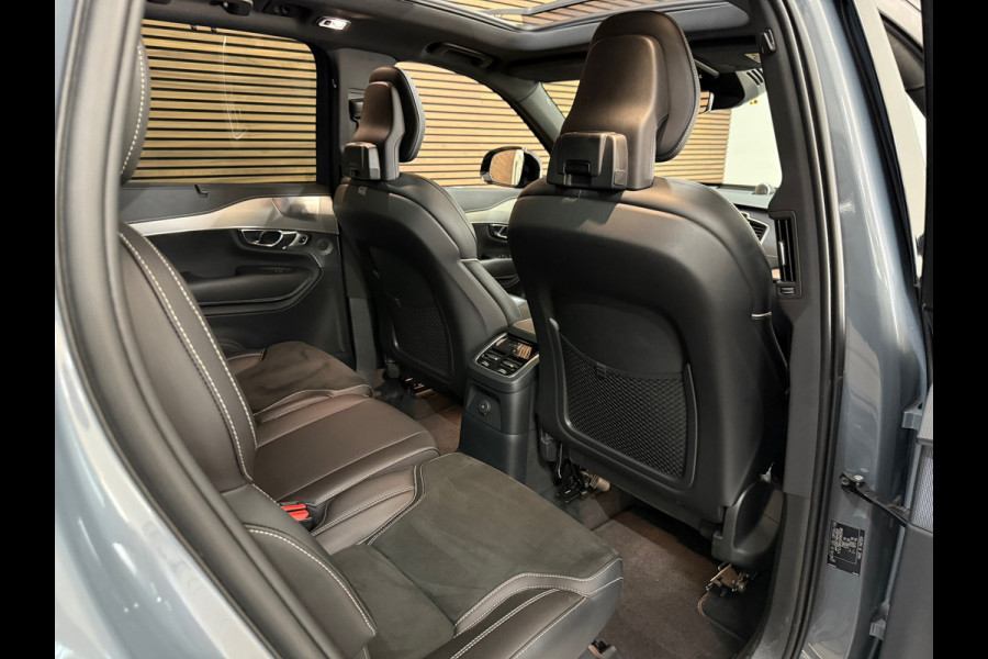 Volvo XC90 2.0 T8 Recharge AWD R-Design | Ultimate Dark Edition | Heico-sportuitlaten | 7p | Pano | 360° Camera | Thunder Grey