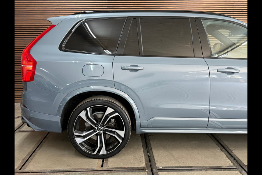 Volvo XC90 2.0 T8 Recharge AWD R-Design | Ultimate Dark Edition | Heico-sportuitlaten | 7p | Pano | 360° Camera | Thunder Grey