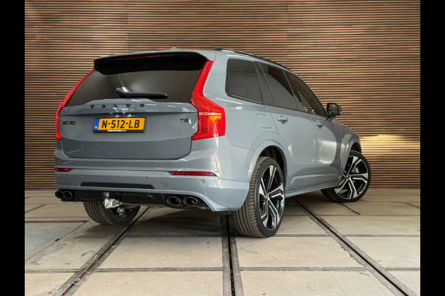 Volvo XC90 2.0 T8 Recharge AWD R-Design | Ultimate Dark Edition | Heico-sportuitlaten | 7p | Pano | 360° Camera | Thunder Grey