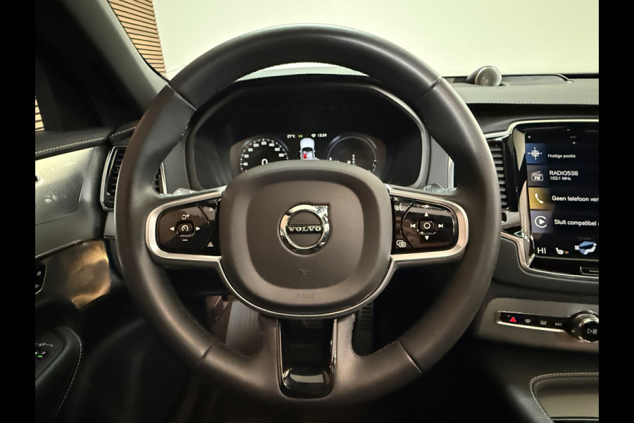 Volvo XC90 2.0 T8 Recharge AWD R-Design | Ultimate Dark Edition | Heico-sportuitlaten | 7p | Pano | 360° Camera | Thunder Grey