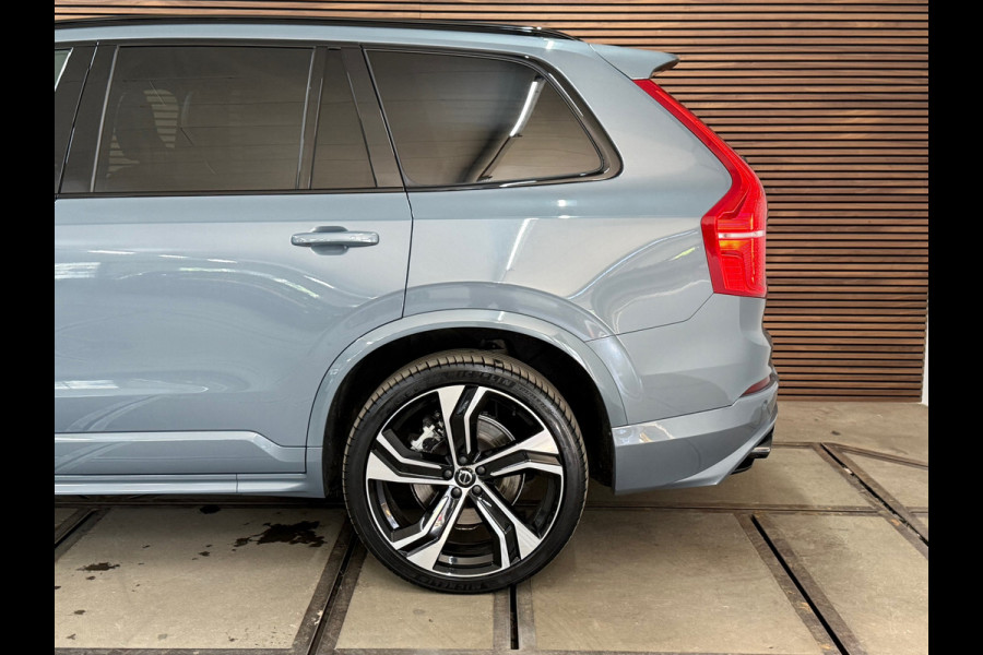 Volvo XC90 2.0 T8 Recharge AWD R-Design | Ultimate Dark Edition | Heico-sportuitlaten | 7p | Pano | 360° Camera | Thunder Grey