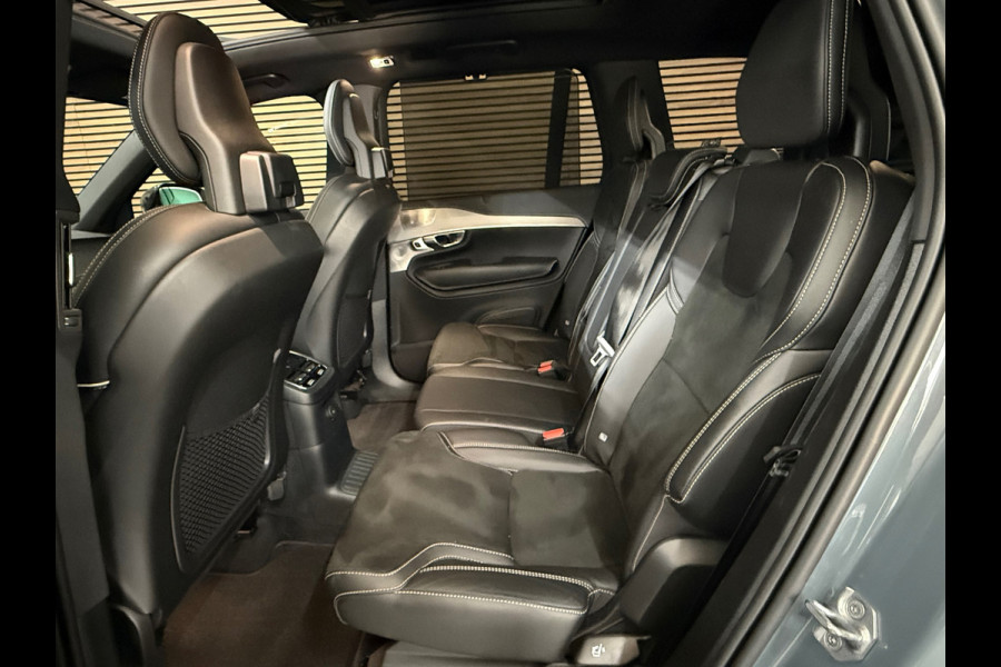 Volvo XC90 2.0 T8 Recharge AWD R-Design | Ultimate Dark Edition | Heico-sportuitlaten | 7p | Pano | 360° Camera | Thunder Grey