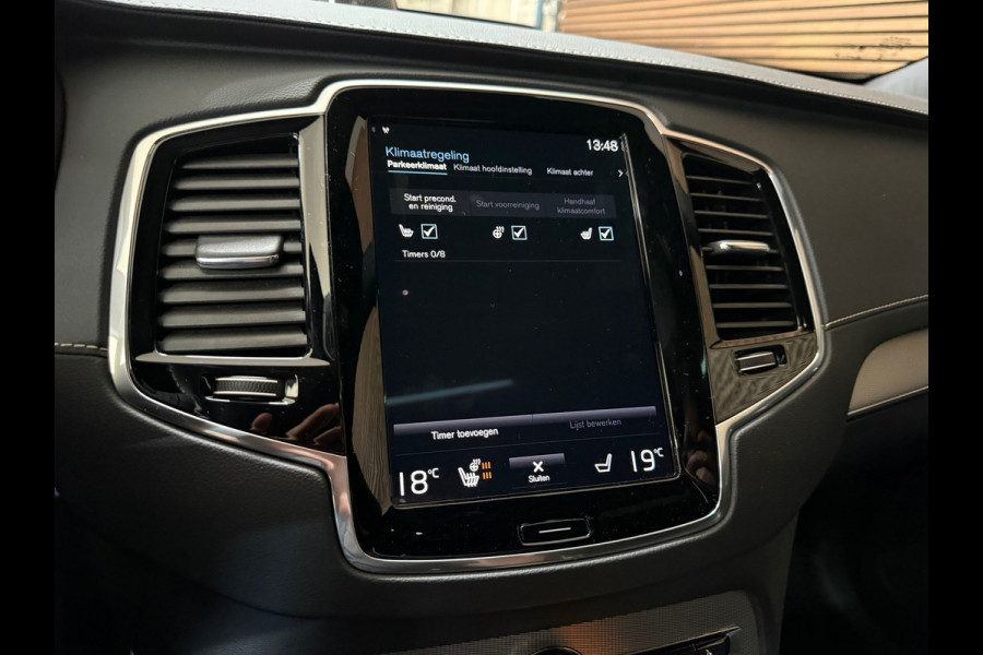Volvo XC90 2.0 T8 Recharge AWD R-Design | Ultimate Dark Edition | Heico-sportuitlaten | 7p | Pano | 360° Camera | Thunder Grey