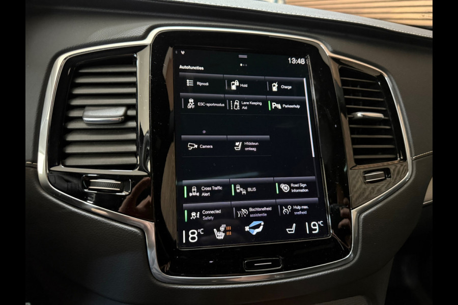 Volvo XC90 2.0 T8 Recharge AWD R-Design | Ultimate Dark Edition | Heico-sportuitlaten | 7p | Pano | 360° Camera | Thunder Grey
