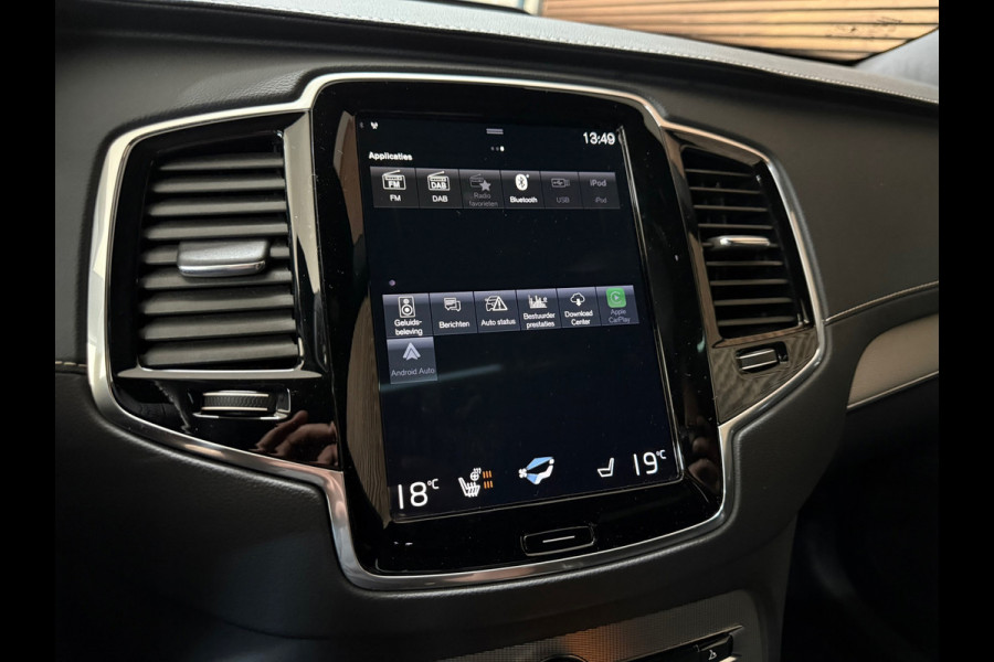 Volvo XC90 2.0 T8 Recharge AWD R-Design | Ultimate Dark Edition | Heico-sportuitlaten | 7p | Pano | 360° Camera | Thunder Grey
