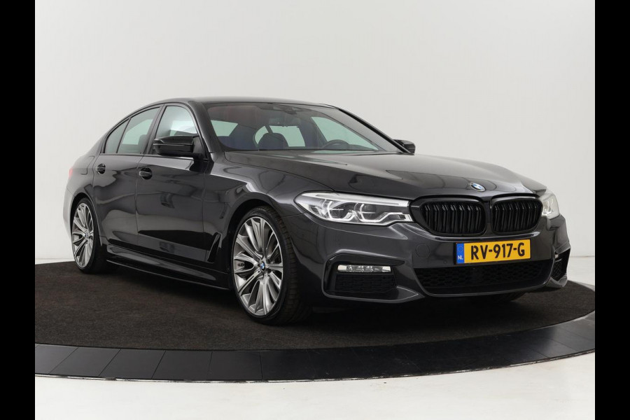 BMW 5 Serie 520i High Executive M-Sport | Trekhaak | Leder | Cruise Control | Navigatie | Stoelverwarming | LED | LMV 20