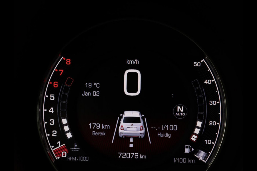 Fiat 500 1.4 T-Jet Abarth Competizione | 180 PK | Automaat | Sportstoelen | Airco | bi-xenon koplampen | Bluetooth | DAB | KMV 17