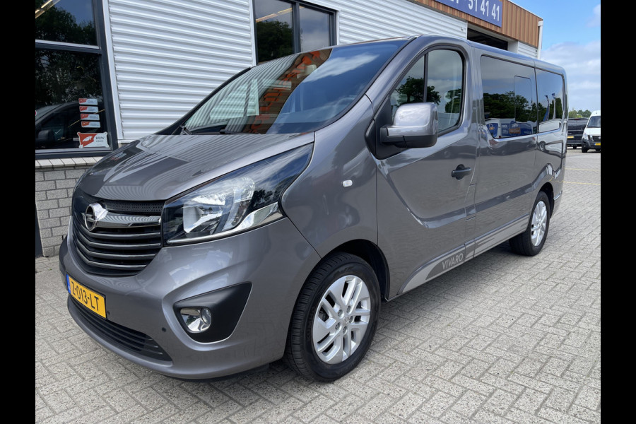 Opel Vivaro Combi 1.6 CDTI 120pk L1H1 Innovation / 8 persoons / vaste prijs rijklaar € 21.950 marge / vrij van btw / euro 6 diesel / airco / cruise / camera / trekhaak / metallic lak / lichtmetalen velgen