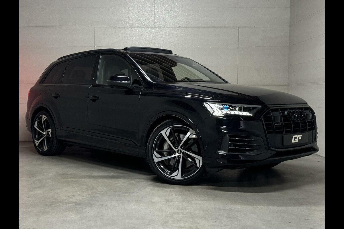 Audi Q7 55 TFSI e Quattro BlackEdition S-Line Pano B&O Lucht Audi Q7 55 TFSI e Quattro BlackEdition S-Line Pano B&O Lucht