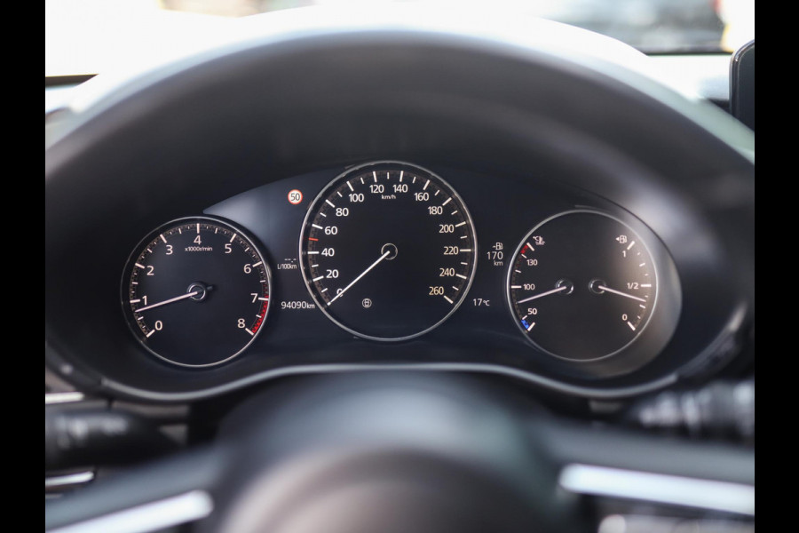 Mazda 3 2.0 e-SkyActiv-G M Hybrid 122 Comfort Bose | Camera | Memory | Trekhaak | ACC | Stoel/Stuurverw.