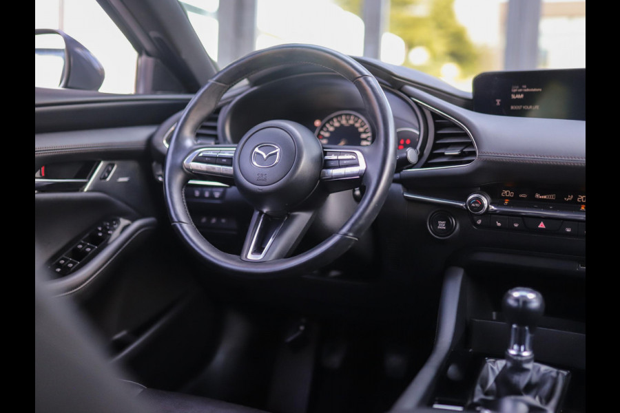 Mazda 3 2.0 e-SkyActiv-G M Hybrid 122 Comfort Bose | Camera | Memory | Trekhaak | ACC | Stoel/Stuurverw.
