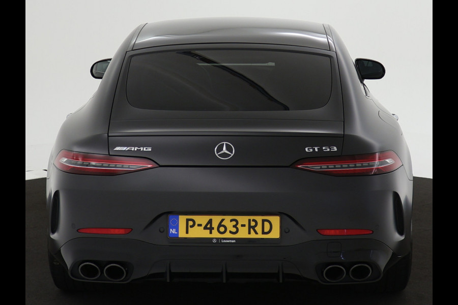 Mercedes-Benz AMG GT 4-Door Coupe AMG 53 4MATIC+ Premium Plus | 436pk | Burmester | Panoramadak | Alarm | Sfeerverlichting | Inclusief 24 maanden Mercedes-Benz Certified garantie voor Europa.