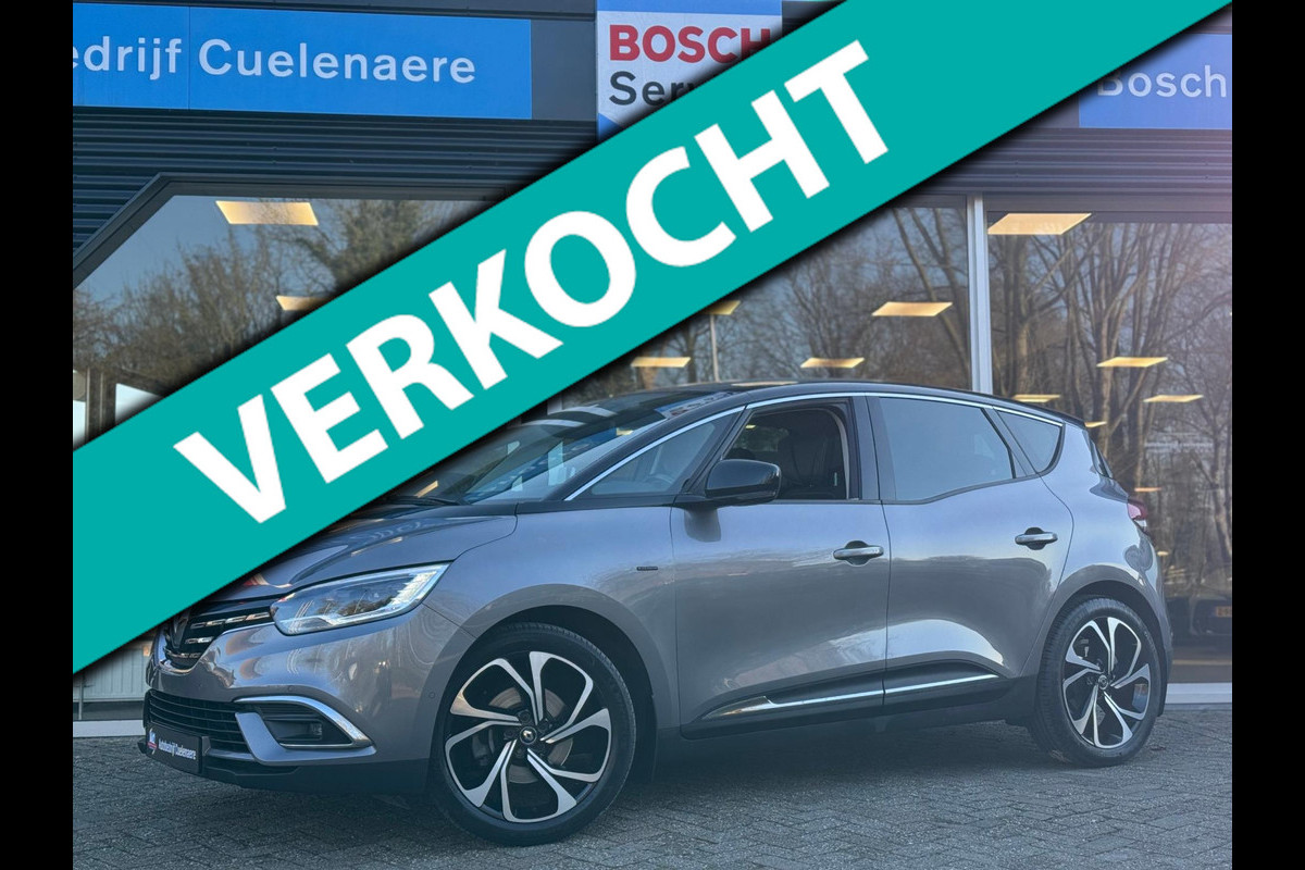 Renault Scénic TCe 140 EDC Black Edition 1e eigenaar / Bose Sound / Head Up / Stoel verw. / Adaptieve cruise control Renault Scénic TCe 140 EDC Black Edition 1e eigenaar / Bose Sound / Head Up / Stoel verw. / Adaptieve cruise control