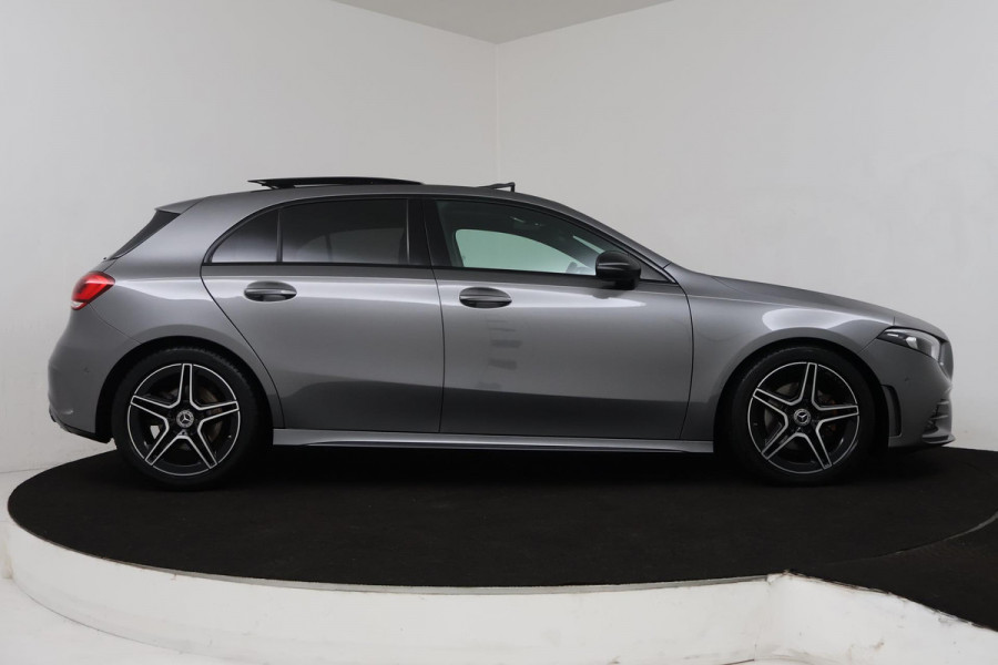 Mercedes-Benz A-Klasse 200 Business Solution AMG (PANORAMADAK, SFEERVERLICHTING, PARKEERSENSOREN, STOELVERWARMING, GOED ONDERHOUD)