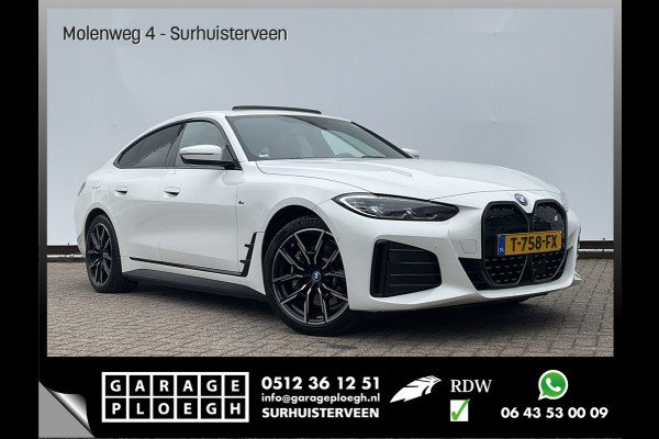 BMW i4 eDrive40 High Executive M-Sport 84 kWh Pano Leder Hud Adap.Cruise Compleet!