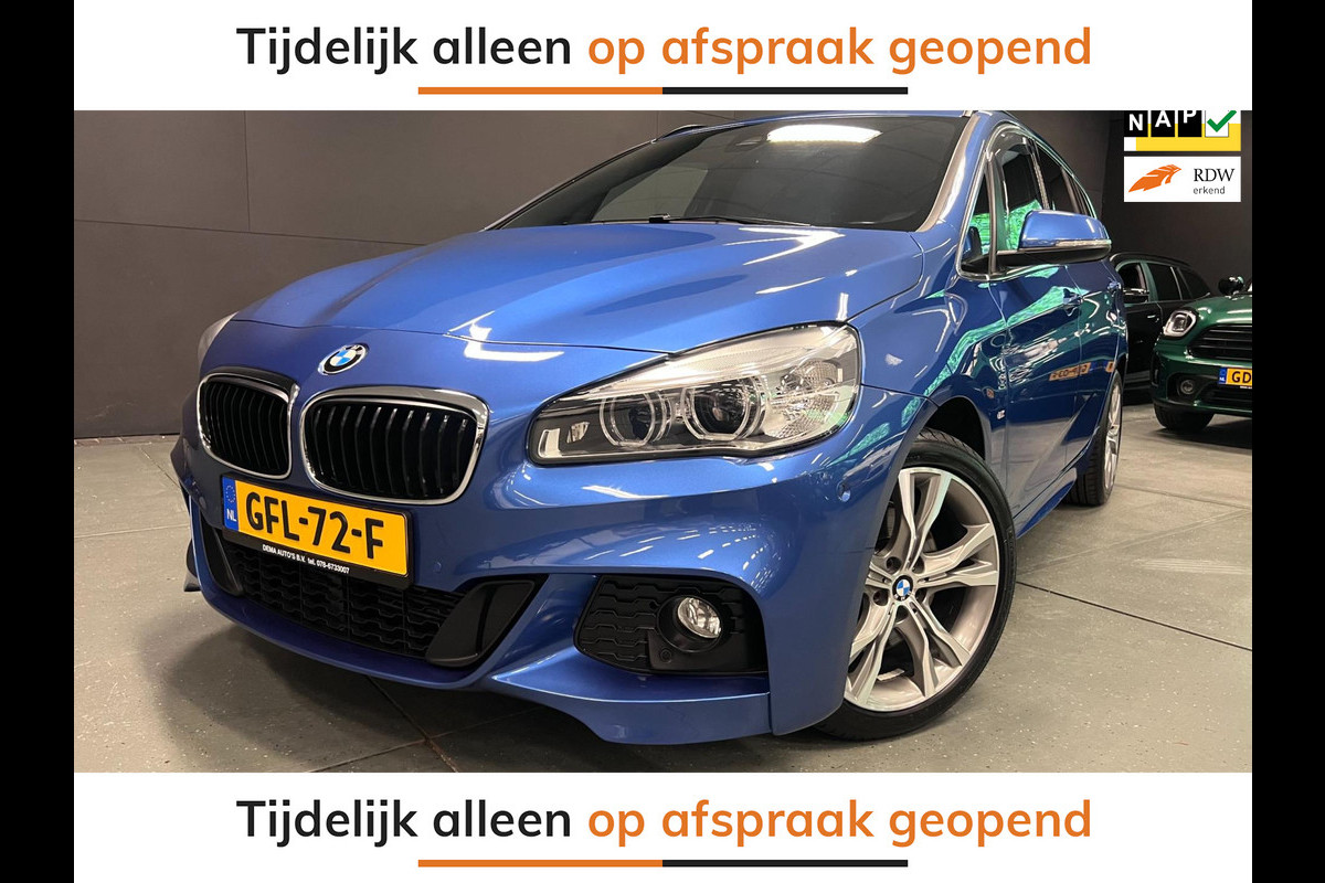 BMW 2 Serie Gran Tourer 218i M-SPORT 7P NAVI/LEDER/LED/ECC/PDC/CRUISE/// BMW 2 Serie Gran Tourer 218i M-SPORT 7P NAVI/LEDER/LED/ECC/PDC/CRUISE///