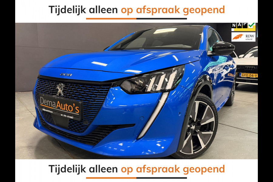 Peugeot e-208 EV GT 57 kWh NAVI/V-COCKPIT/DAB/CARPLAY/ECC/PDC/CRUISE///
